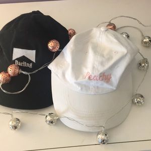 Darling and Peachy caps🍑✨